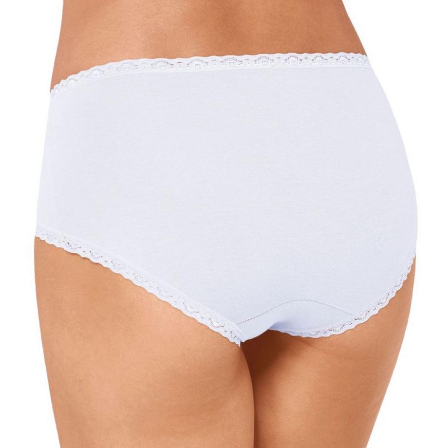 sloggi 24/7 Cotton Lace Culotte Midi Lot de 6  