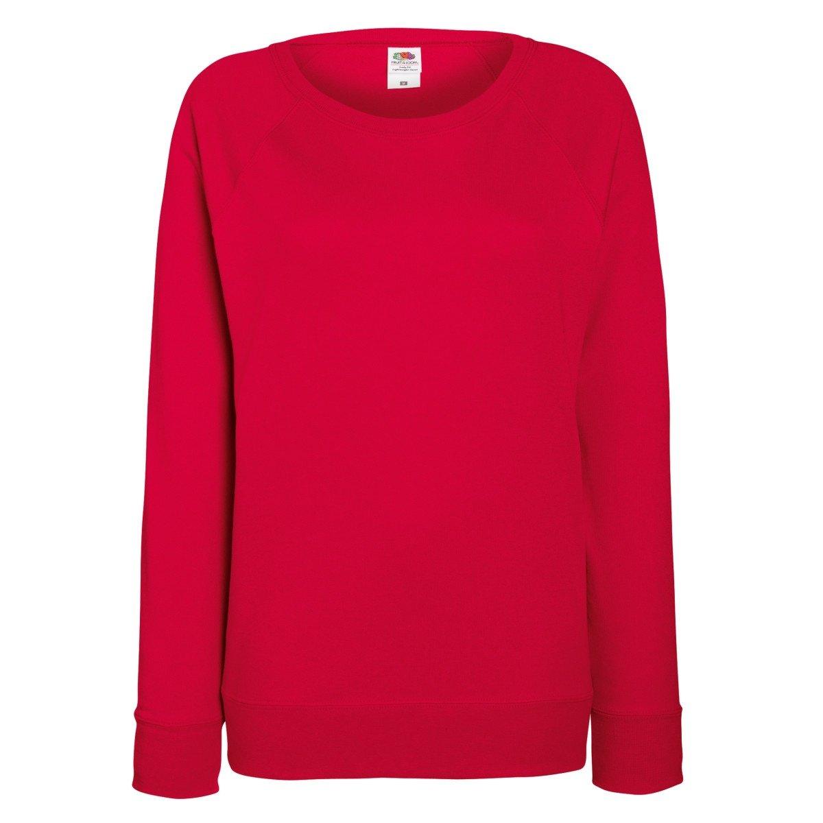 Image of Raglan Sweatshirt Damen Rot Bunt XL