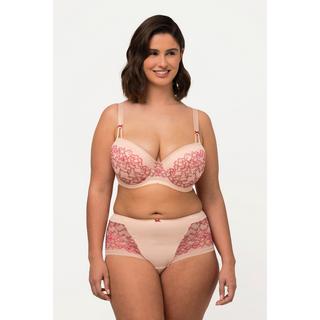 Ulla Popken  Hipster in microfibra con pizzo bicolore 