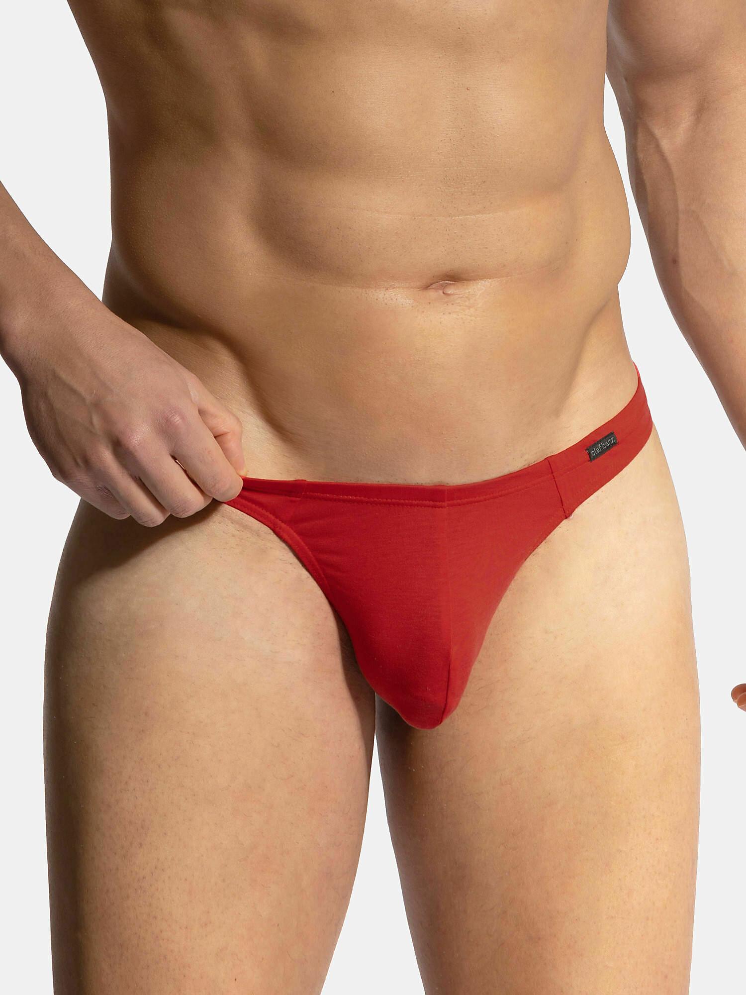 Image of String Unisex Rot Bunt XXL