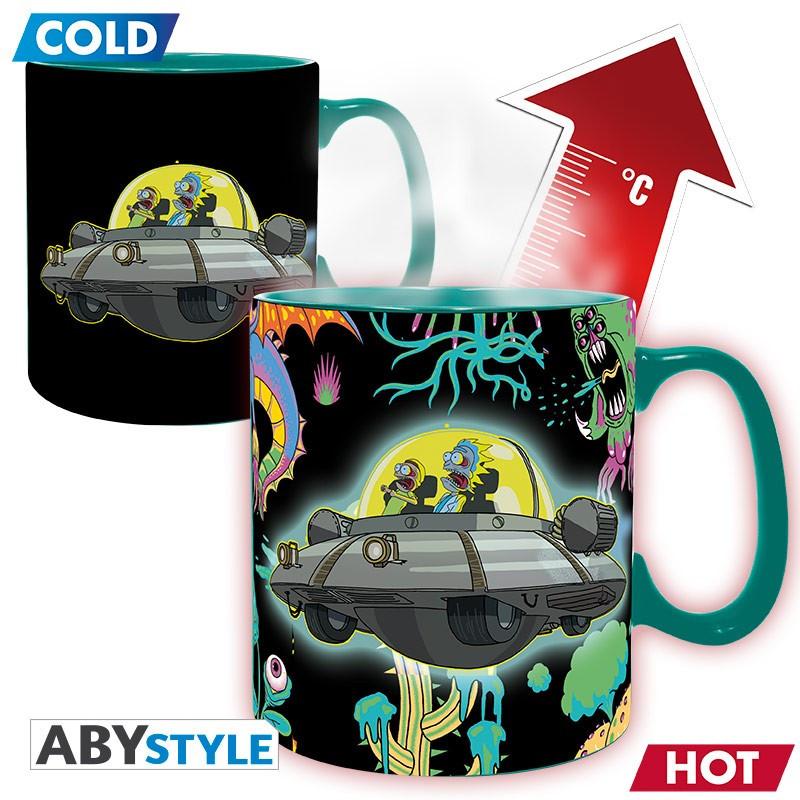 Image of Becher - Thermoreaktiv - Rick & Morty - Schiff Unisex 46CL
