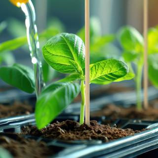 Northio Set mit 200 Bambusstäben 30 cm  