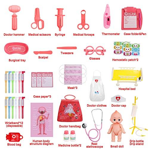 Activity-board  Trousse médicale pour enfants, jouet fantaisie, cadeau pour enfants 