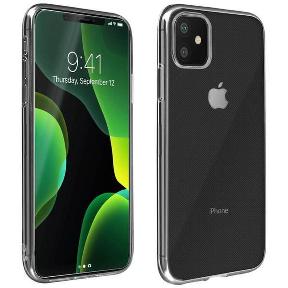 Avizar  Coque silicone iPhone 11 + verre trempé 