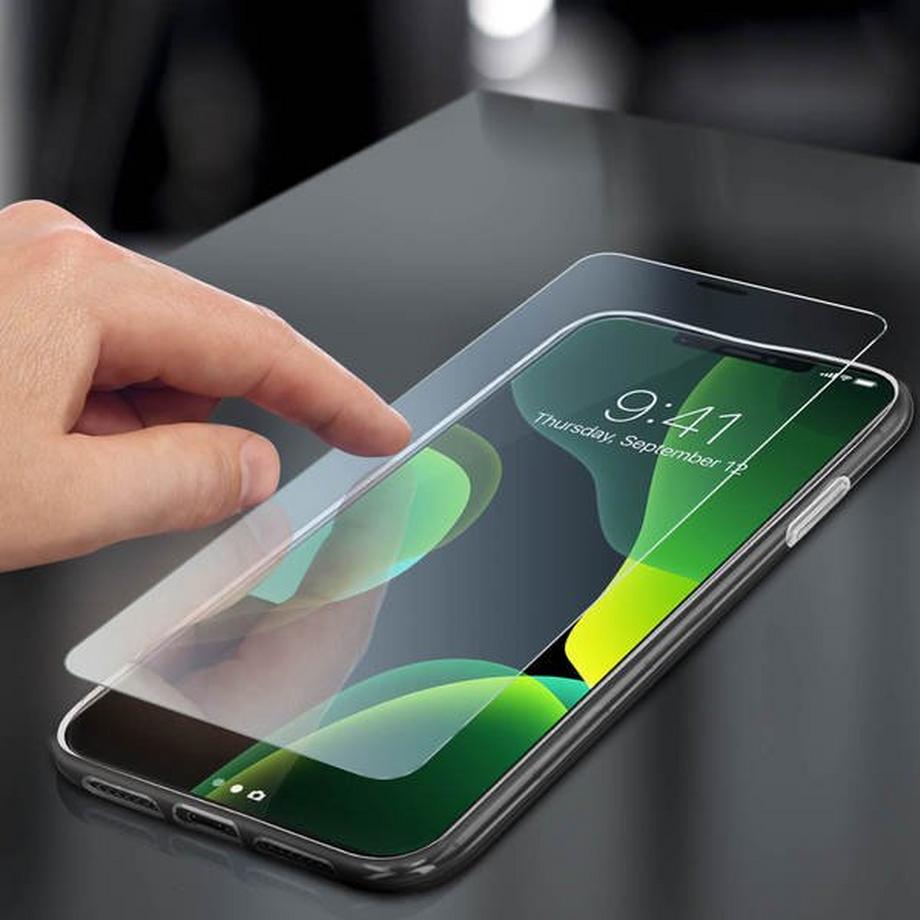 Avizar  Coque silicone iPhone 11 + verre trempé 