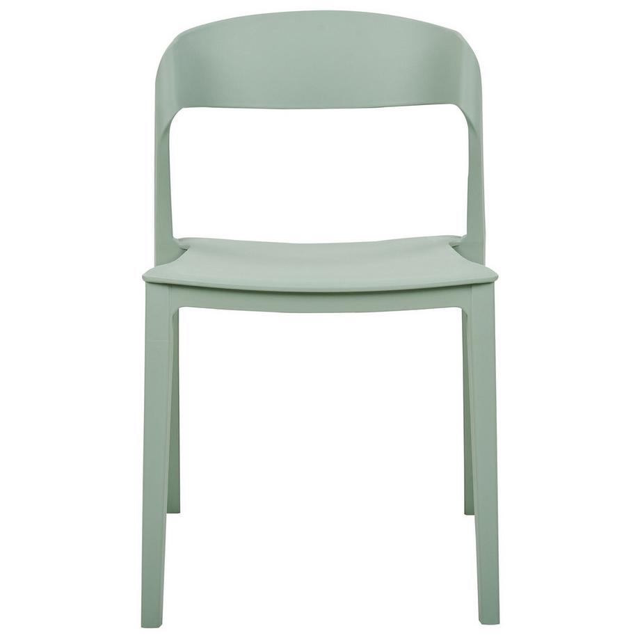 Beliani Esszimmerstuhl 2er Set aus Polypropylen Modern SOMERS  