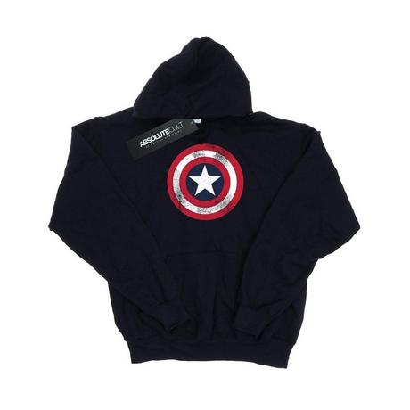 MARVEL  Sweat à capuche CAPTAIN AMERICA DISTRESSED SHIELD 