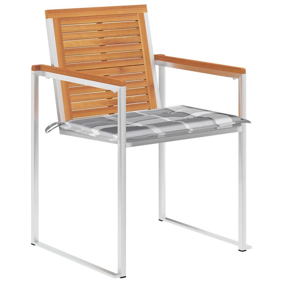 VidaXL Chaise de jardin bois d'acacia  