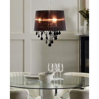 Beliani Lampe suspension en Polyamide Glamour EVANS  