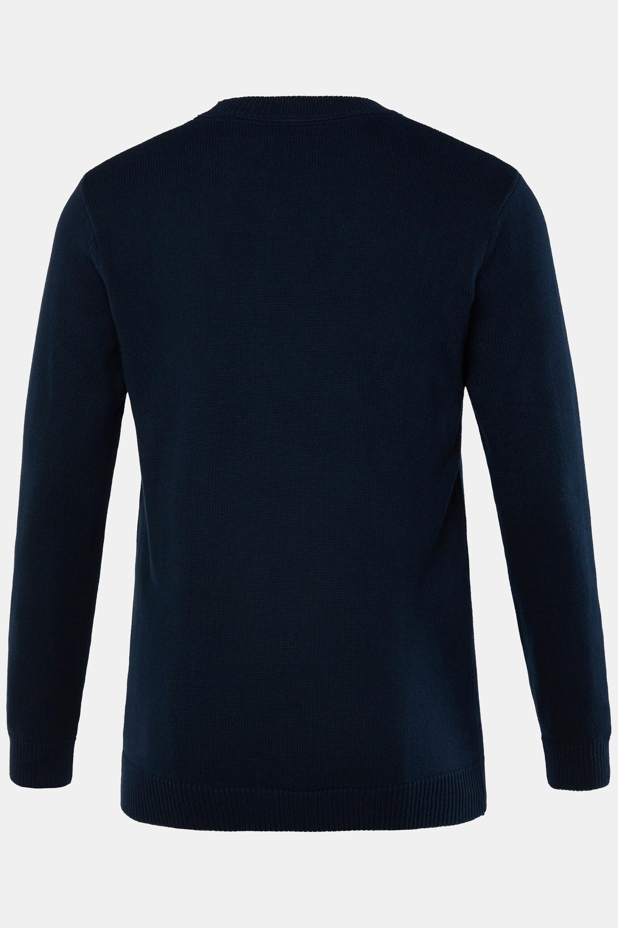 JP1880 Pull en pur coton motif brodé  