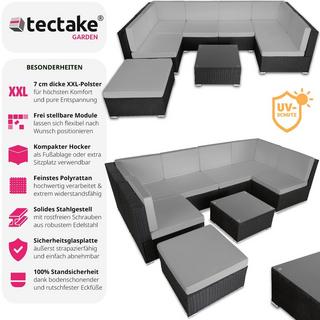 Tectake Rattan Lounge Venedig  