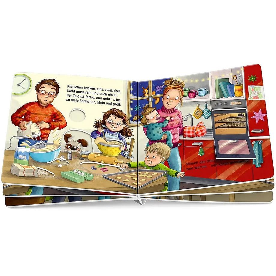 Oh, du schöne Weihnachtszeit zur Brügge, Anne-Kristin; Bierkandt, Julia (Illustrationen) Gebundene Ausgabe 