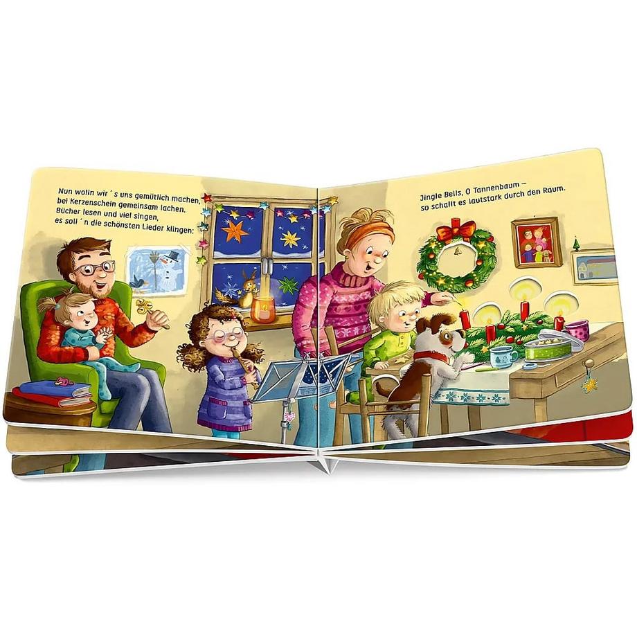 Oh, du schöne Weihnachtszeit zur Brügge, Anne-Kristin; Bierkandt, Julia (Illustrationen) Gebundene Ausgabe 