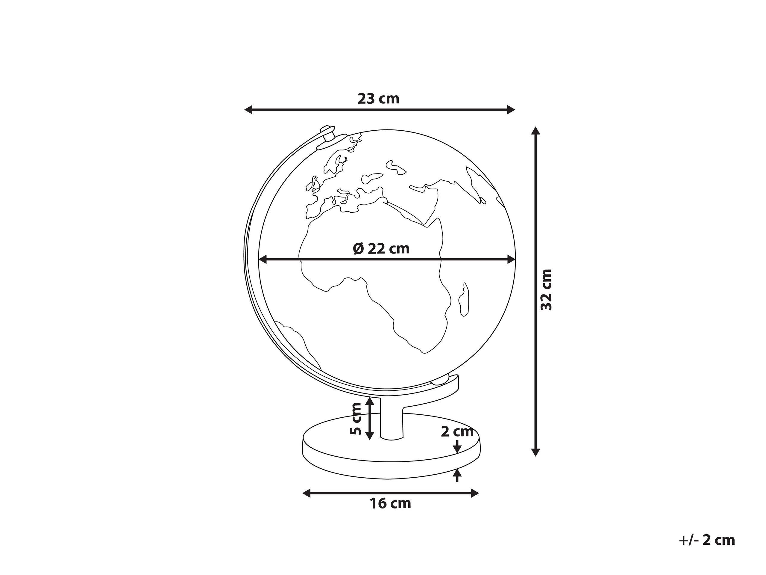 Beliani Decorazioni en Materiale sintetico Moderno MAGELLAN  