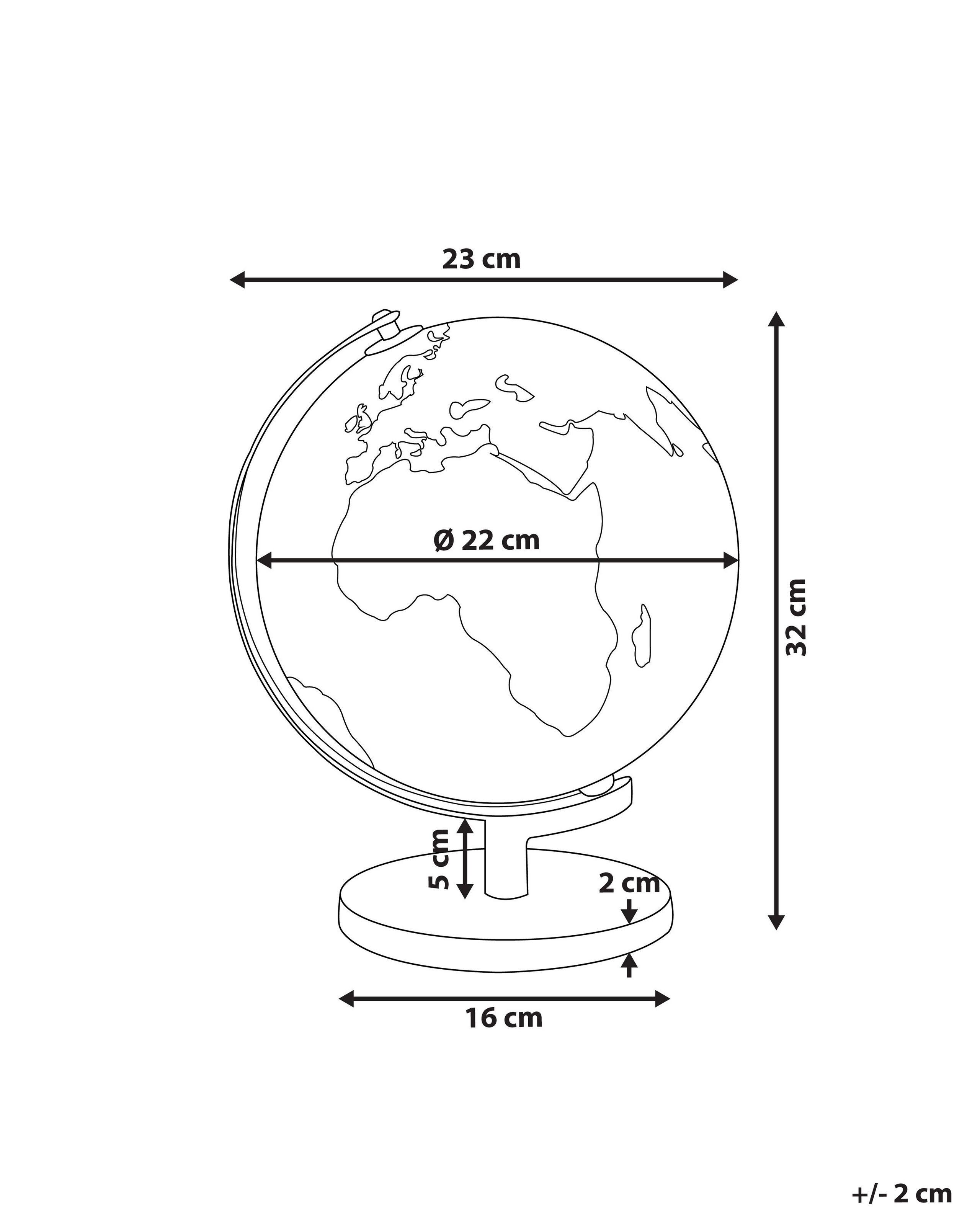 Beliani Globo en Materiale sintetico Moderno MAGELLAN  