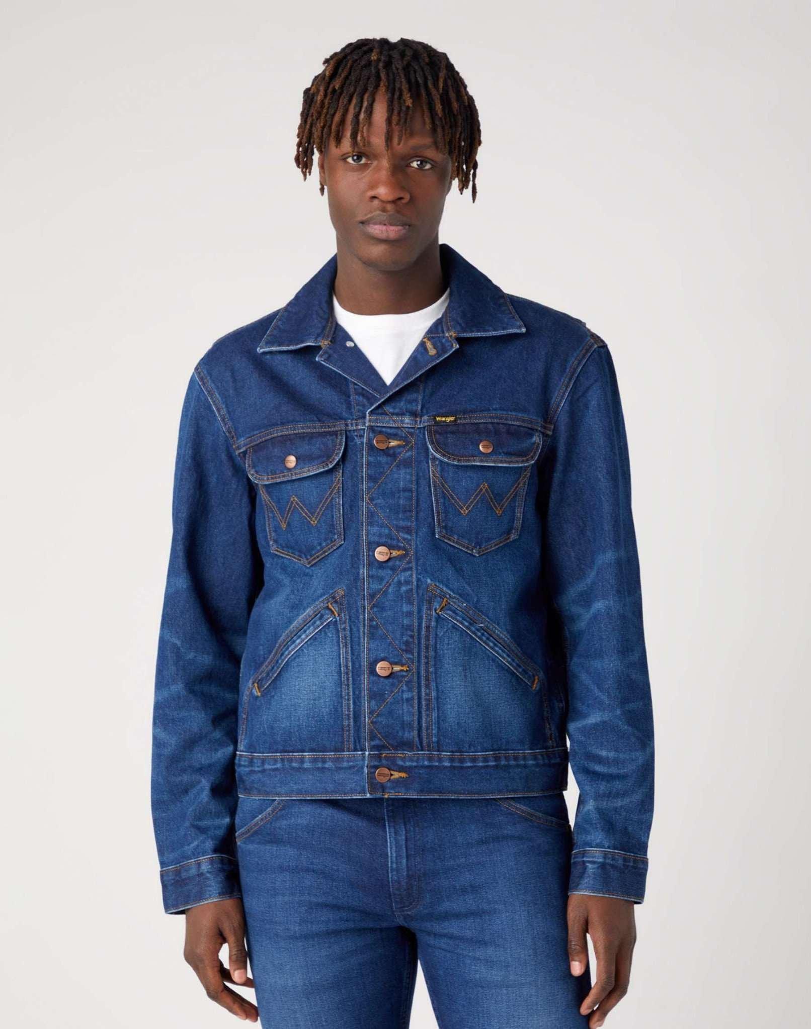 Image of Jeansjacken 124mj Herren Blau S