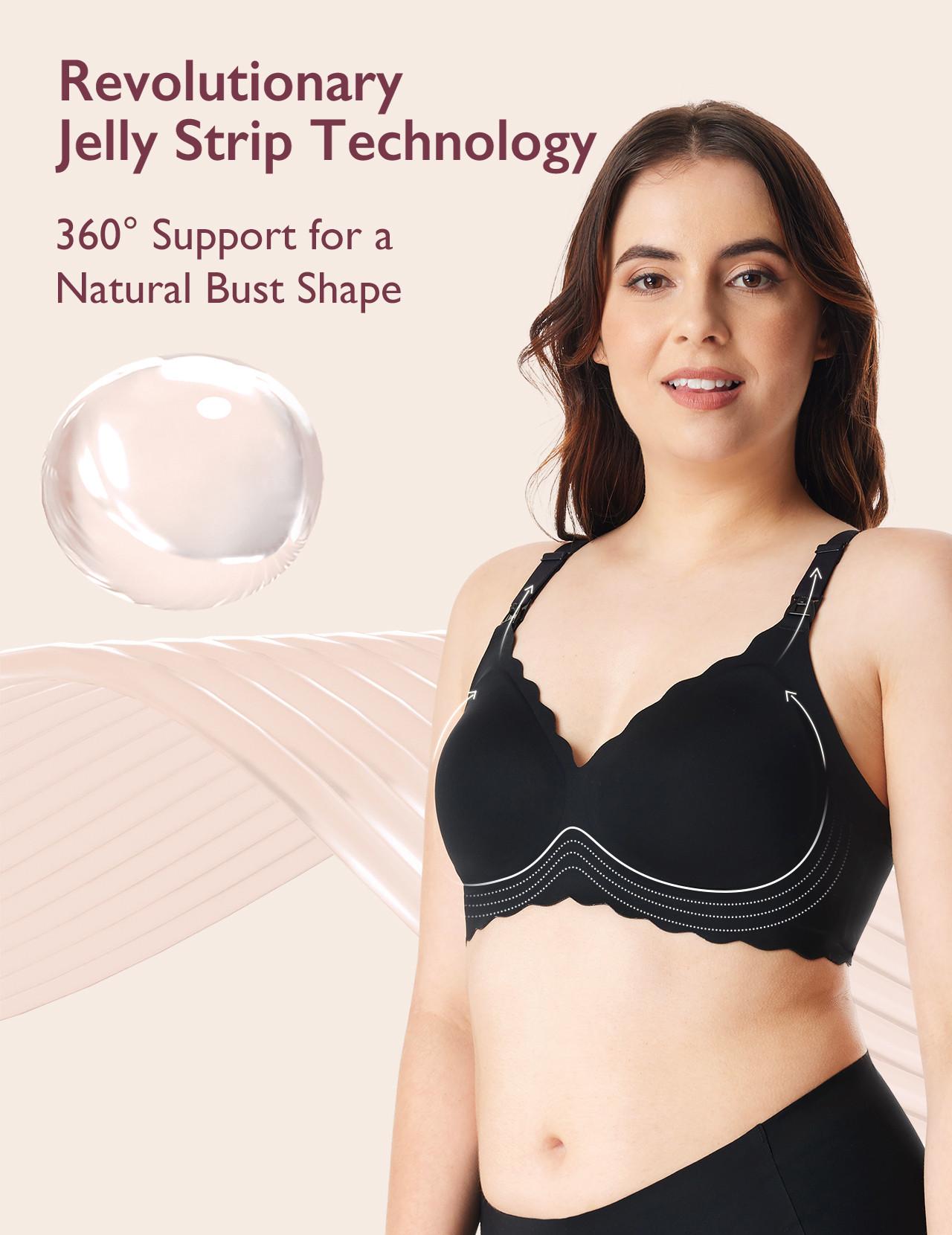 Momcozy Soutien-gorge d'allaitement push-up sans couture YN46  