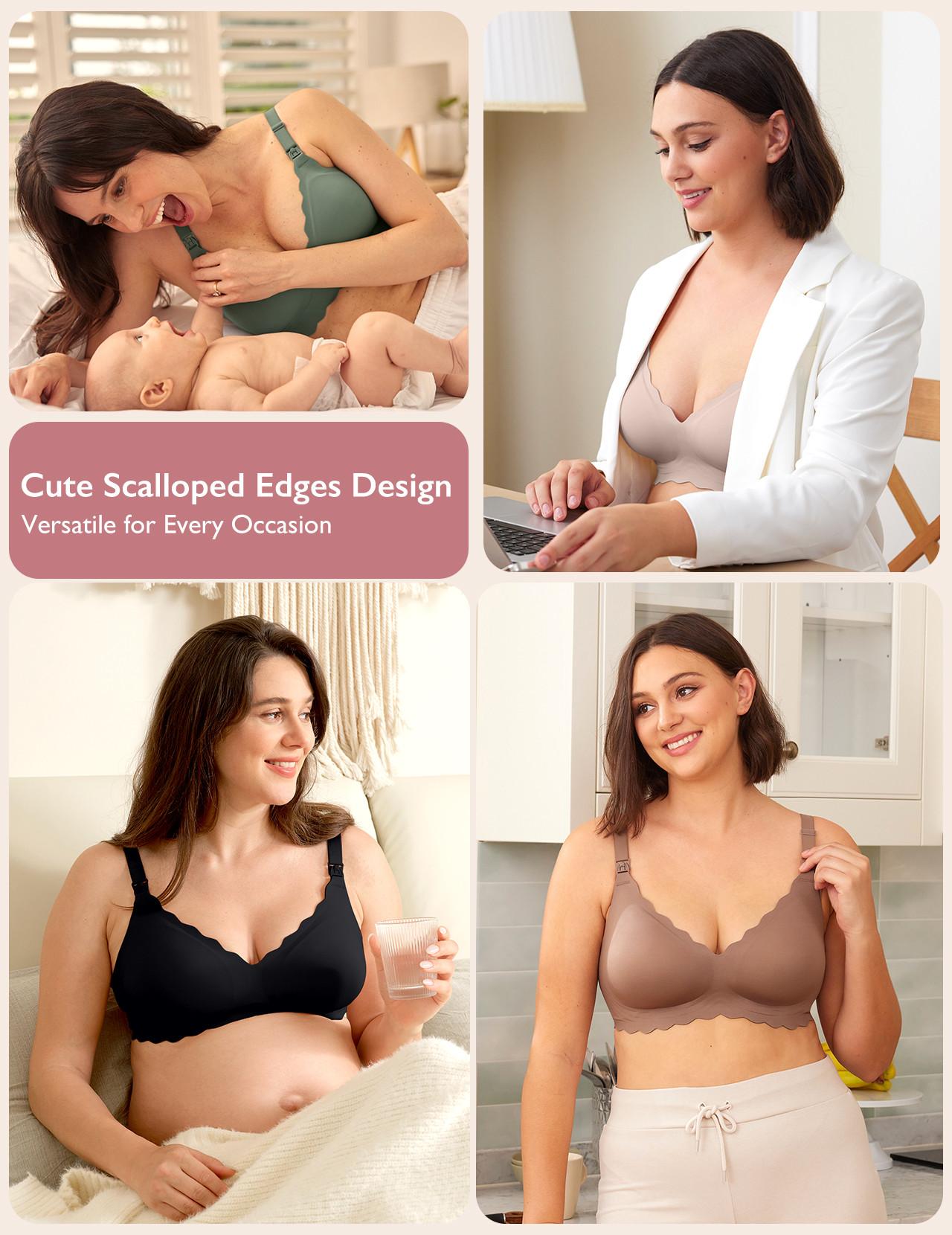 Momcozy Soutien-gorge d'allaitement push-up sans couture YN46  