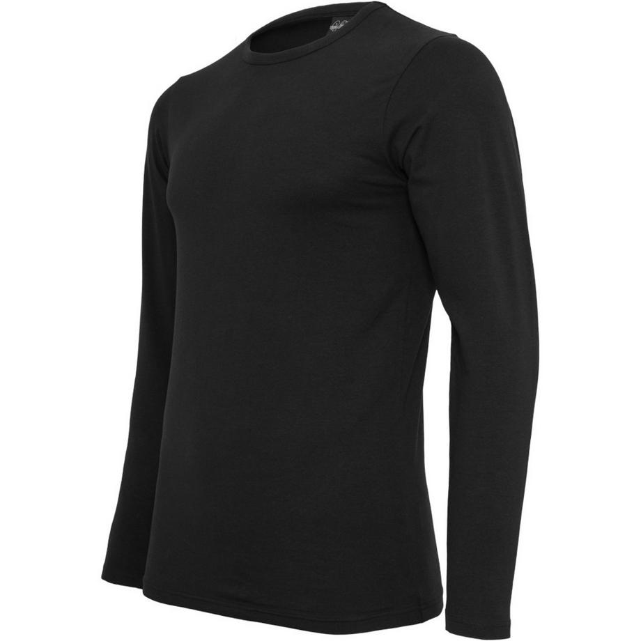URBAN CLASSICS Fitted Stretch T-Shirt Maniche Lunghe  