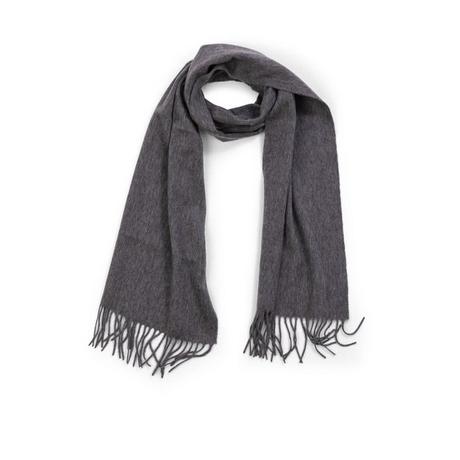 CASH-MERE.CH Écharpe unie à franges  