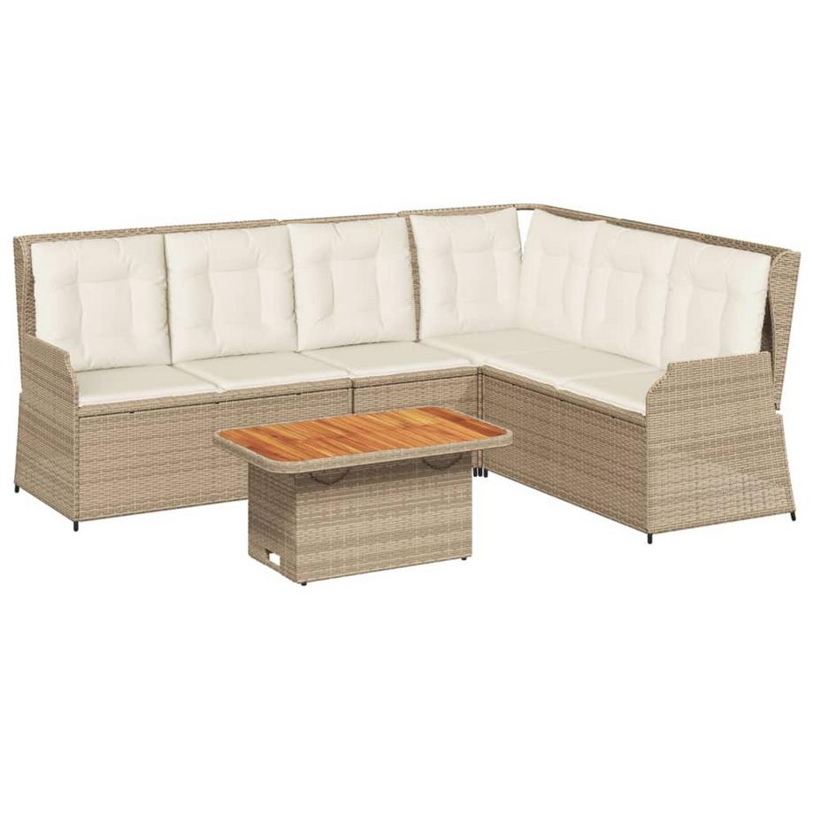 set salotti da giardino Polirattan