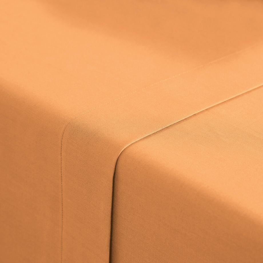 La Redoute Intérieurs Scenario Drap Plat Uni Polycoton  