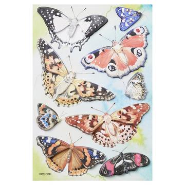HobbyFun Stickers Butterfly I Aufkleber für Kinder