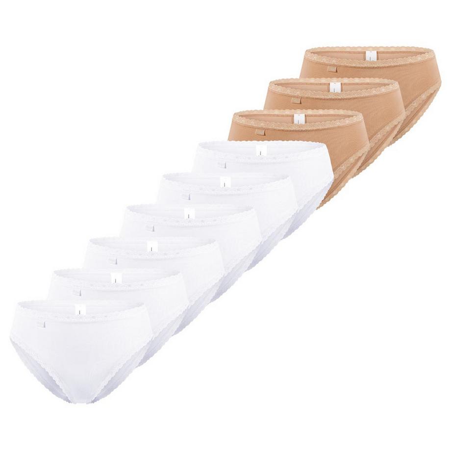 9er Pack 24/7 Cotton Lace - Tai Slip
