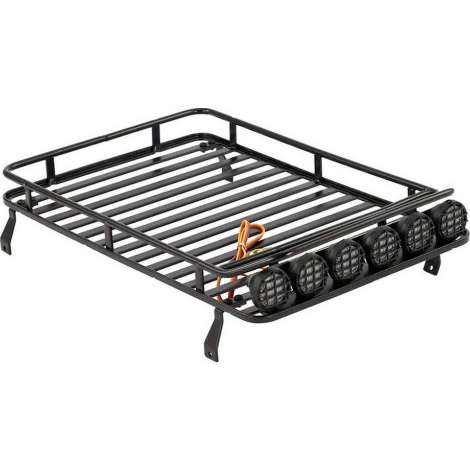 Absima  Support de toit métallique avec LED pour échelle 1:10 