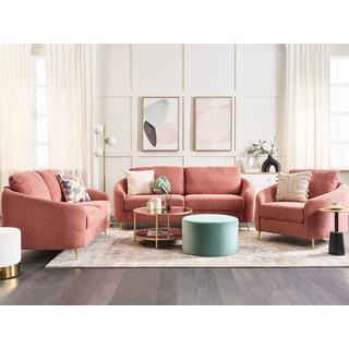 Beliani 3 Sitzer Sofa aus Polyester Klassisch TROSA  