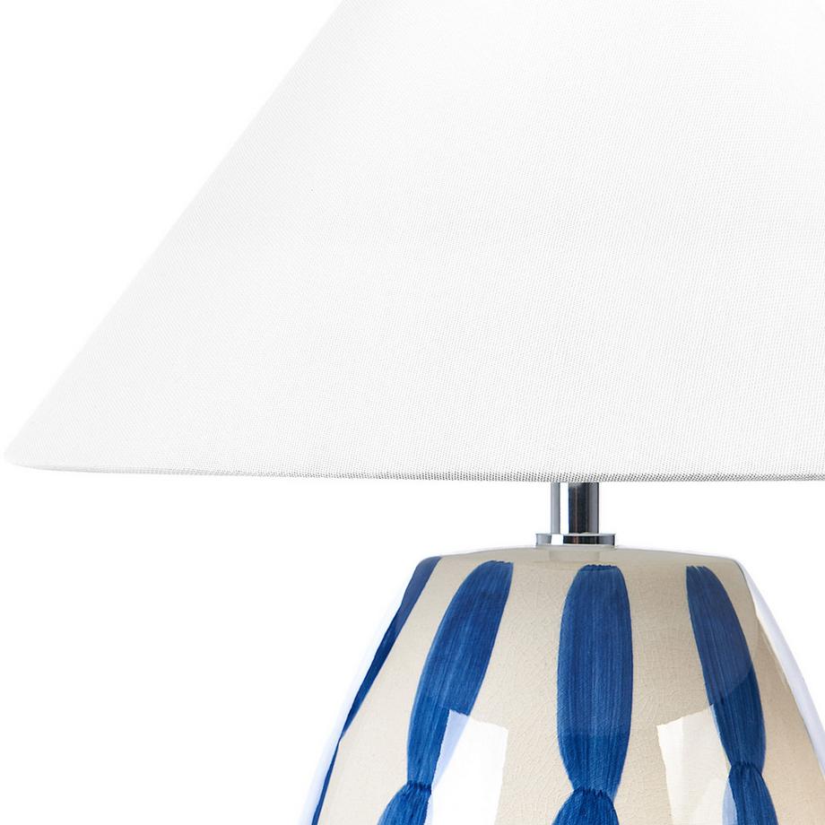 Beliani Lampada da tavolo en Ceramica  LUCHETTI  