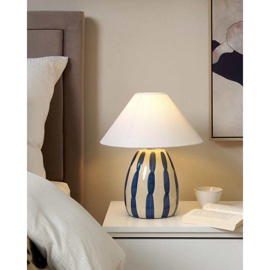 Beliani Lampada da tavolo en Ceramica  LUCHETTI  