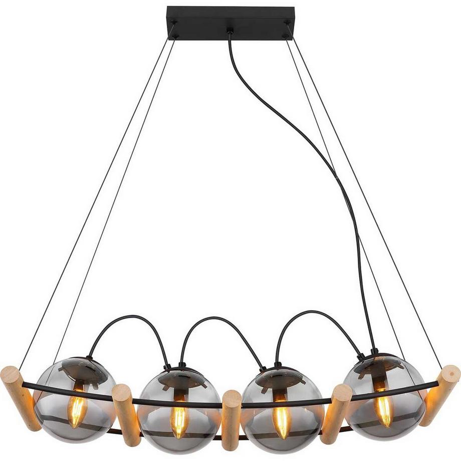 mutoni light Hängeleuchte Leona 4xE27  