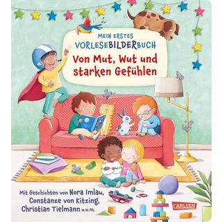 Mein erstes Vorlese-Bilder-Buch: Von Mut, Wut und starken Gefühlen Bollin, Enni; Fajembola, Olaolu; Geis, Maya; Imlau, Nora; von Kitzing, Constanze; Niminde-Dundadengar, Tebogo; Reider, Katja; Tielmann, Christian; Trapp, Kyrima; Wagenhoff, Anna; Costa, Marta (Illustrationen); Frau Annika (Illustrationen); Greune, Mascha (Illustrationen); Heger, Lena (Illustrationen); Hesse, Lena (Illustrationen); Holtfreter, Nastja (Illustrationen); Kim, Paran (Illustrationen); von Kitzing, Constanze (Illustrationen); Metzen, Isabelle (Illustrationen); Rammensee, Lisa (Illustrationen); Weldin, Frauke (Illustrationen); Trapp, Kyrima (Illustrationen); Zimmer, Christian (Illustrationen) Gebundene Ausgabe 