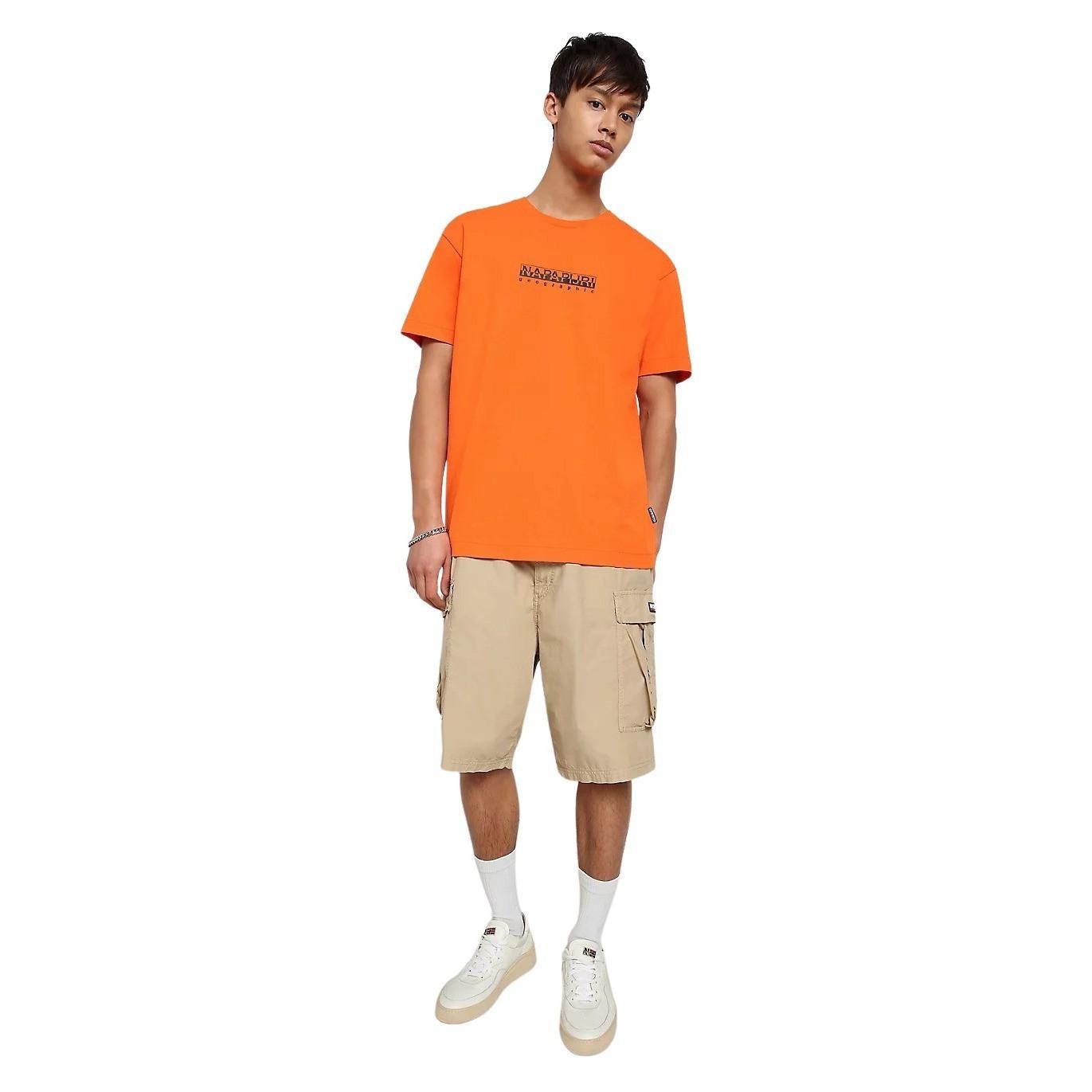 NAPAPIJRI Geographic T-Shirt Manica Corta  