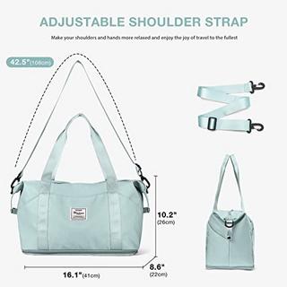 Only-bags.store Reisetasche Sporttasche 40x20x25 Ryanair Handgepäck Weekender Schwimmtasche  