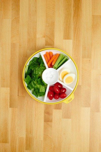 GöBe GöBe Snack Spinner Snackbox Gross, Honey Yellow  