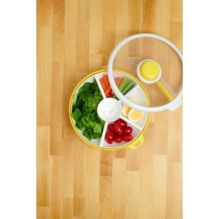 GöBe GöBe Snack Spinner Snackbox Gross, Honey Yellow  