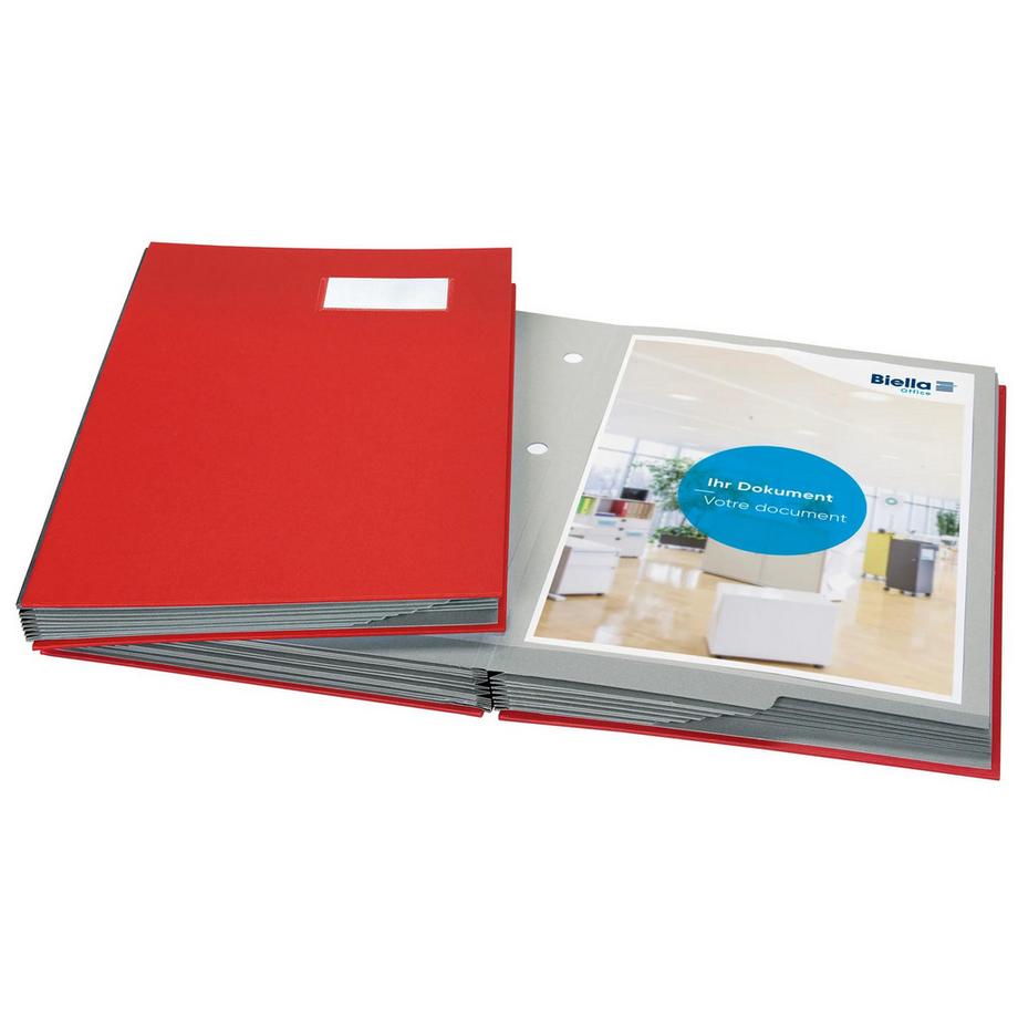 Biella livres pour signatures 10 compartiments A4  