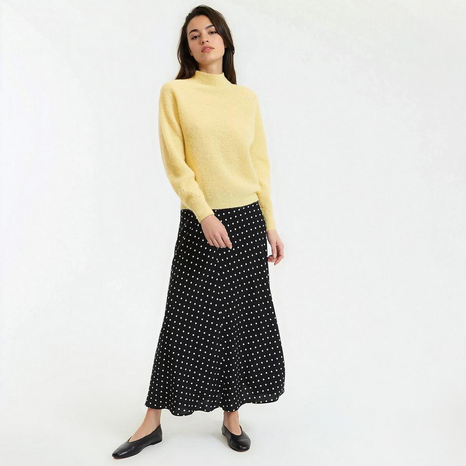 La Redoute Collections Pull col montant alpaga mélangé  
