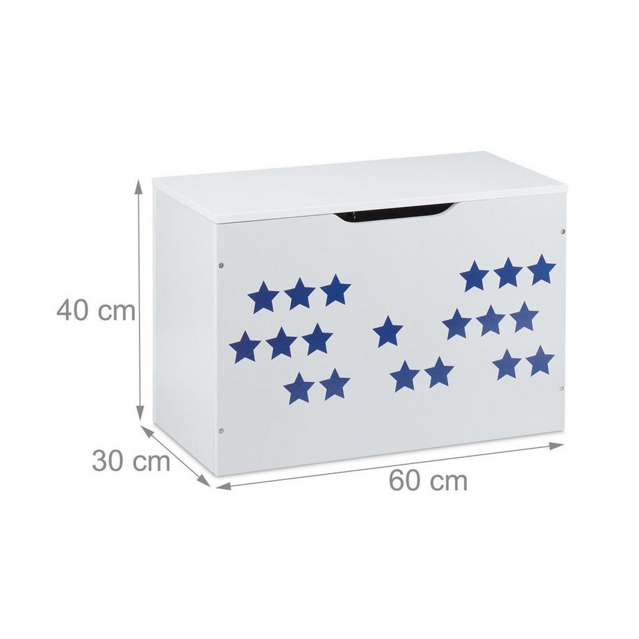 B2X Scatola dei giocattoli bianca  