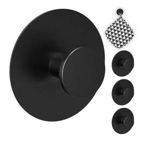 B2X Ganci autoadesivi in ​​set da 4  