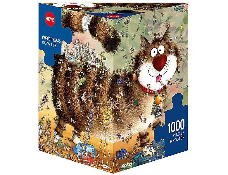 Heye  Puzzle Cat's Life (1000Teile) 