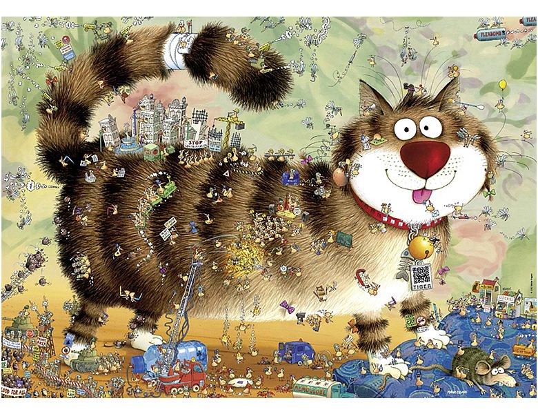 Heye  Puzzle Cat's Life (1000Teile) 