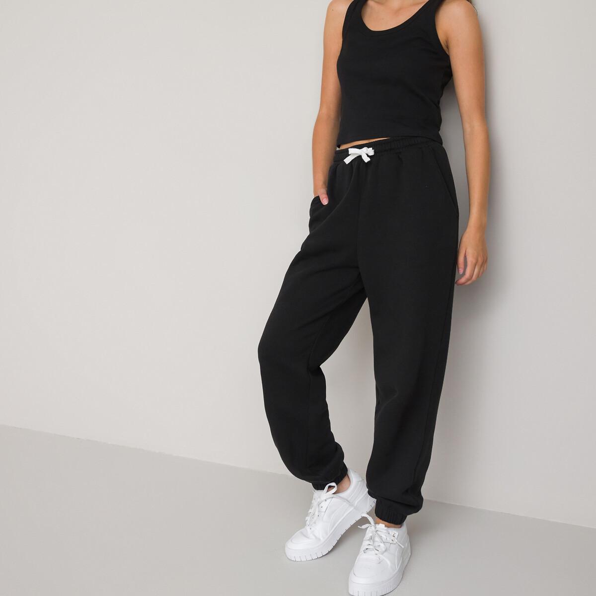 Image of Joggpants Aus Sweatware Mädchen Schwarz XXXS