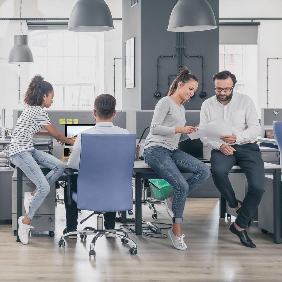 B2X  Monitorständer aus Bambus 