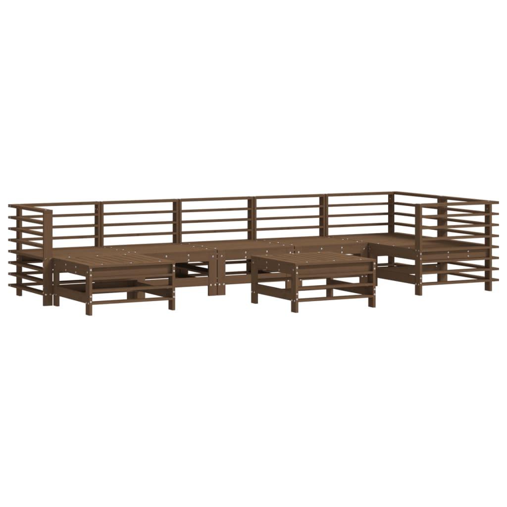 VidaXL Garten lounge set holz  