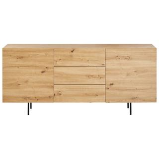 Beliani Sideboard mit 2 Türen aus Faserplatte Skandinavisch KENORA  
