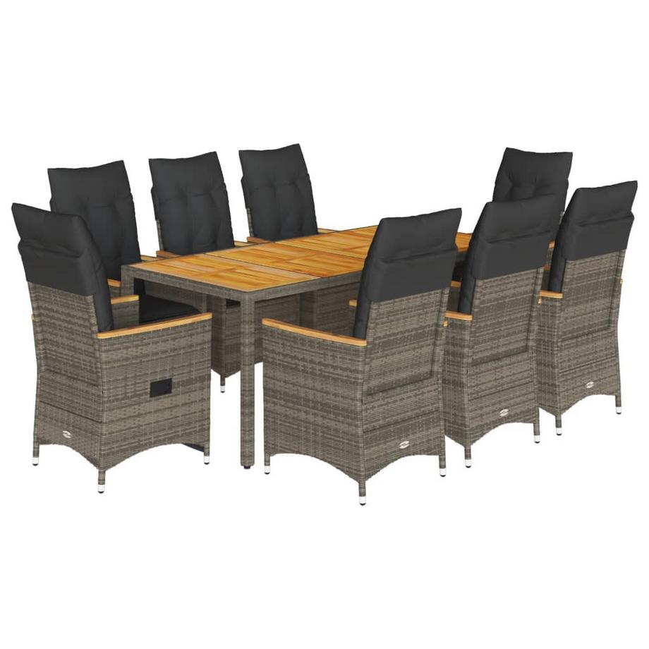 VidaXL Garten essgruppe poly-rattan  
