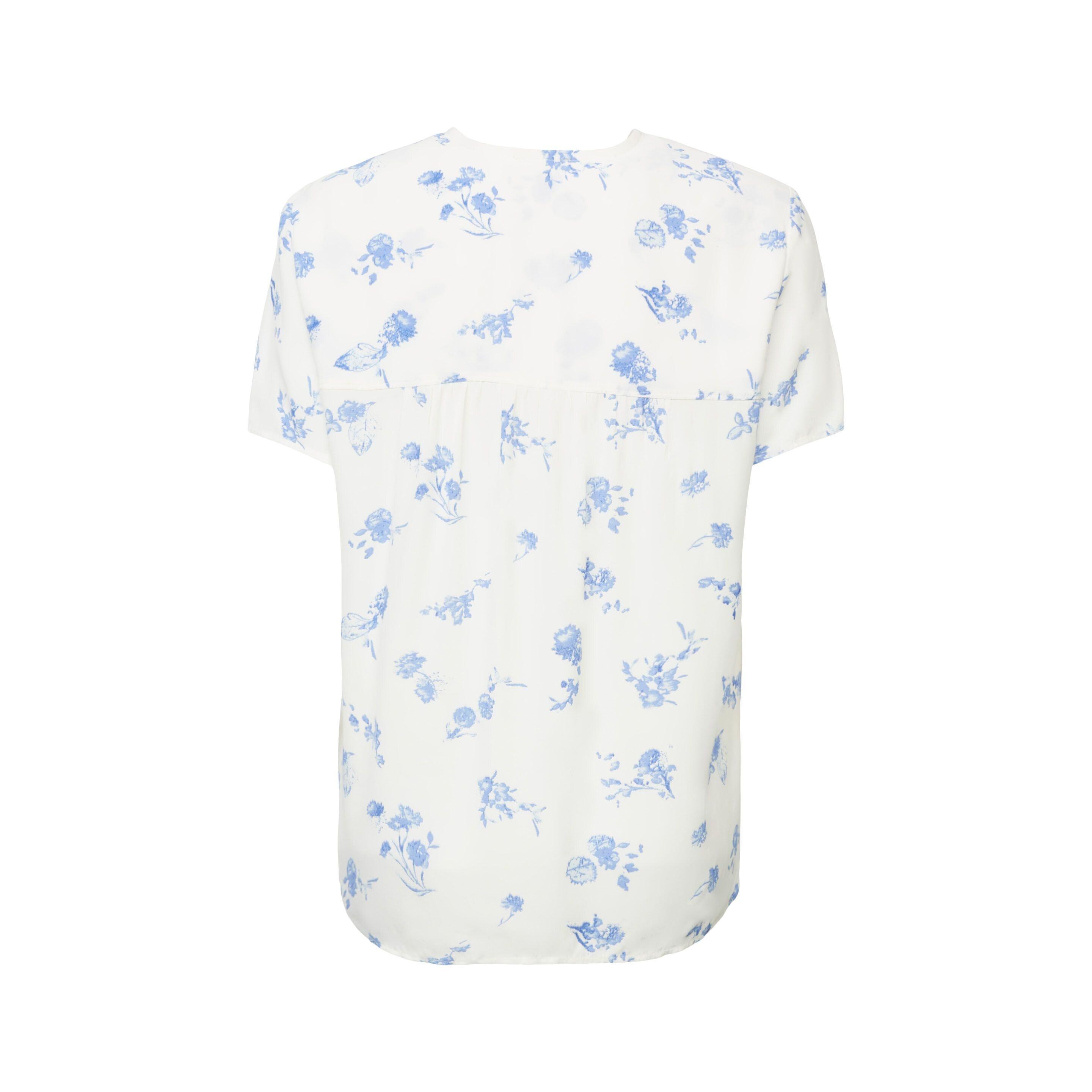 ESPRIT Blouse Imprimée Col V Manches Courtes  